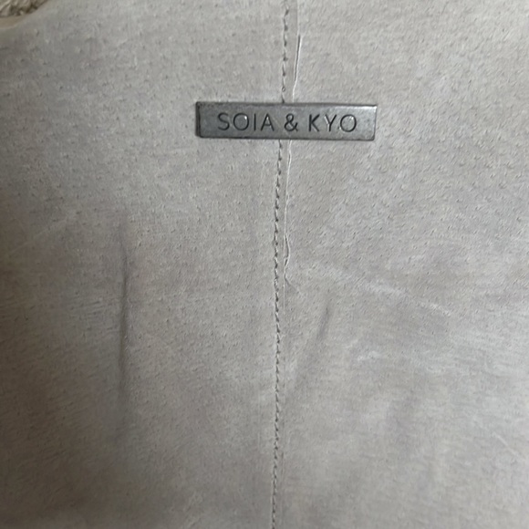 Soia and Kyo suede fringe jacket - Picture 3 of 5